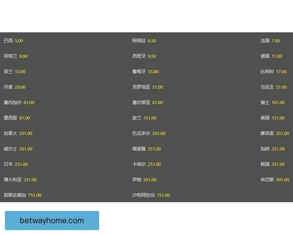 世界杯竞猜赔率全面解析及热门赛果预测指南揭秘